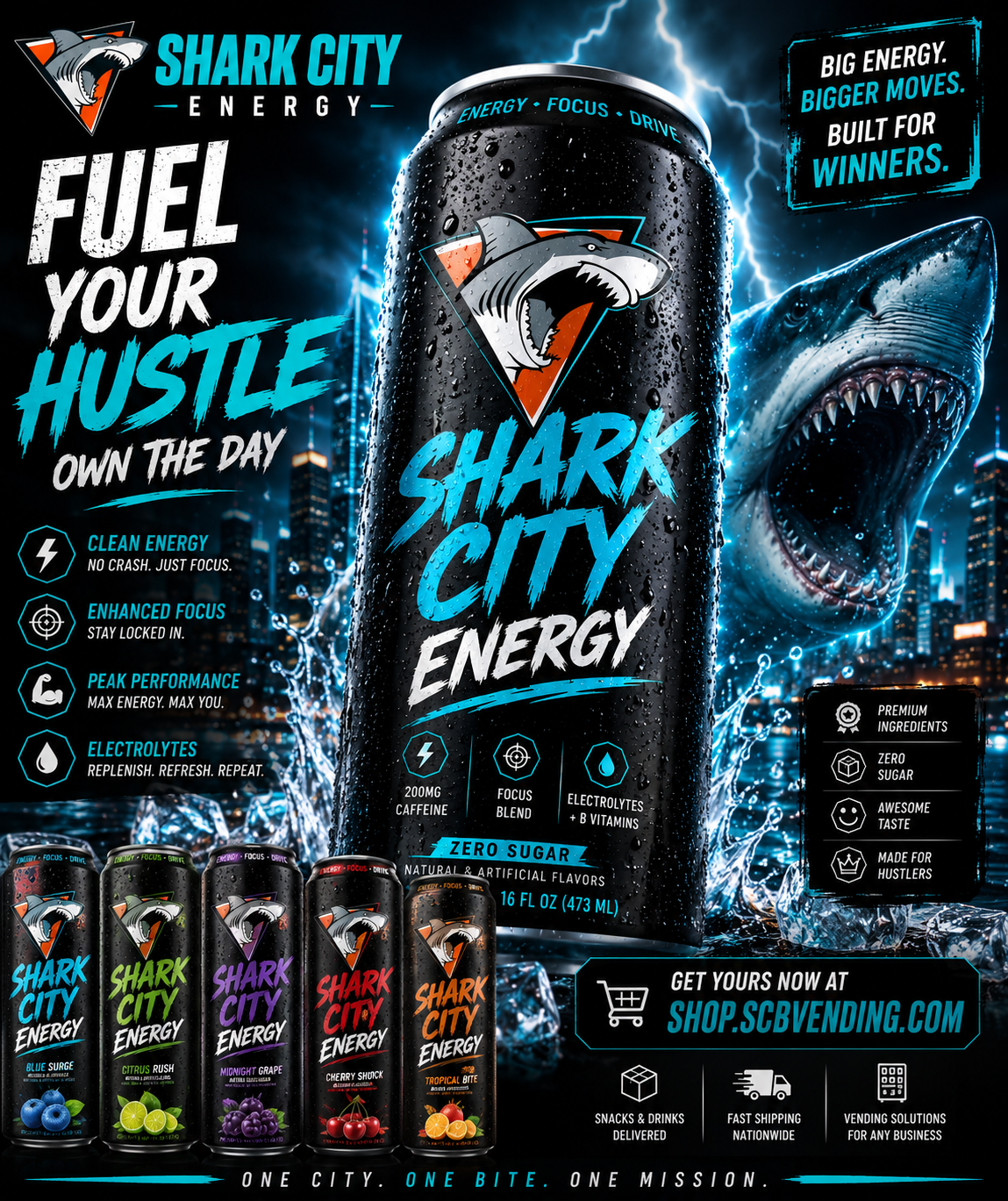 Shark City Energy — Founder's Preorder (Ships Soon)