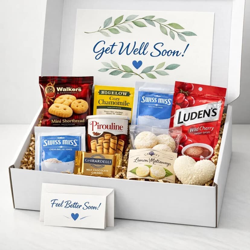 Get Well Soon gift box
