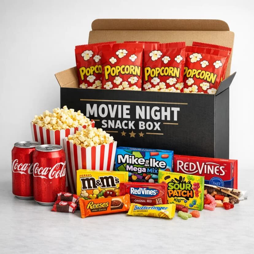 Movie Night Snack Box